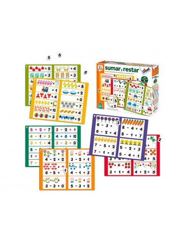 Juego diset didactico sumar y restar