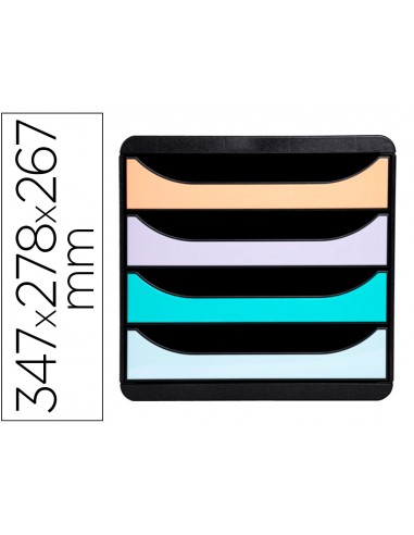 Fichero cajones sobremesa exacompta...