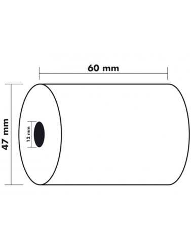 Rollo sumadora exacompta termico 60...