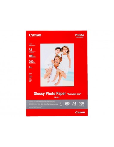 Papel fotografico canon pixma brillo...