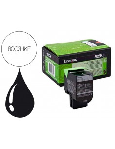 Toner laser lexmark 80c2hke...