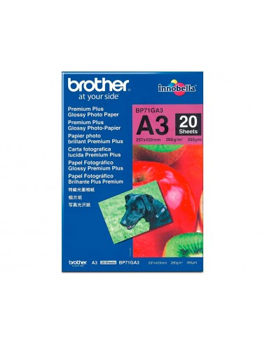 Papel fotografico brother premium...