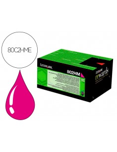 Toner laser lexmark 80c2hme...