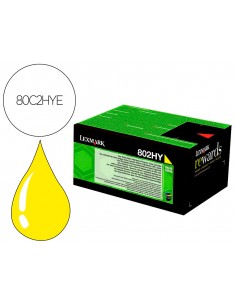 Toner laser lexmark 80c2hye...
