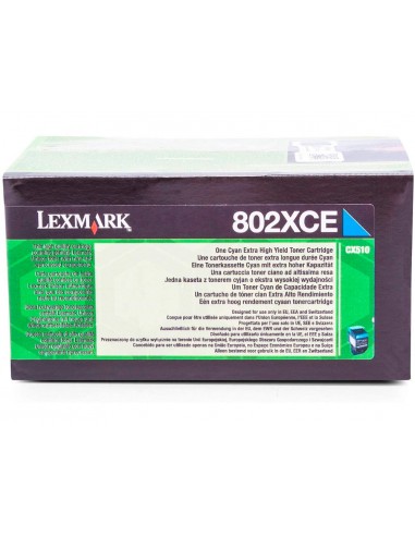 Toner laser lexmark 80c2xcecian 4000...
