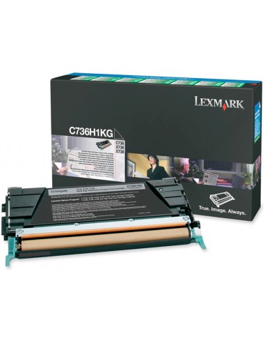 Toner laser lexmark c736h1kg 12000...