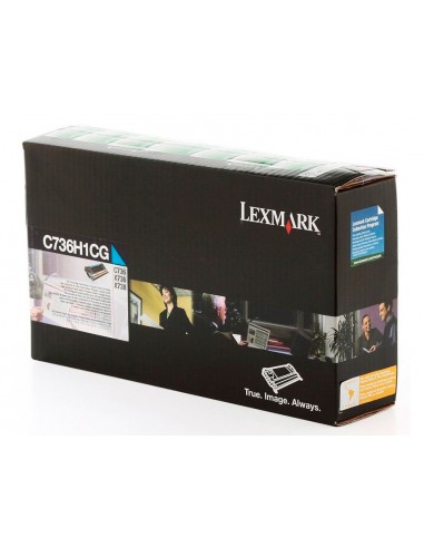 Toner laser lexmark c736h1cg 10000...