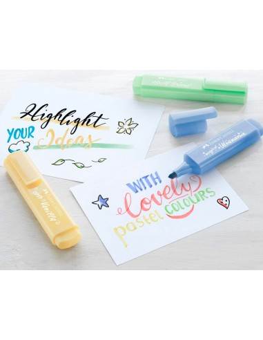Rotulador faber fluorescente 1546...