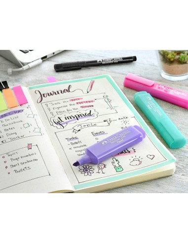 Rotulador faber fluorescente 1546...