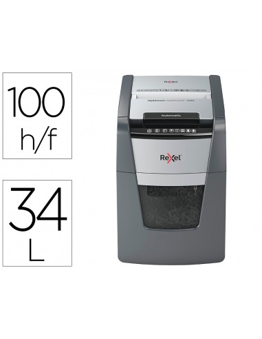 Destructora de documentos rexel...