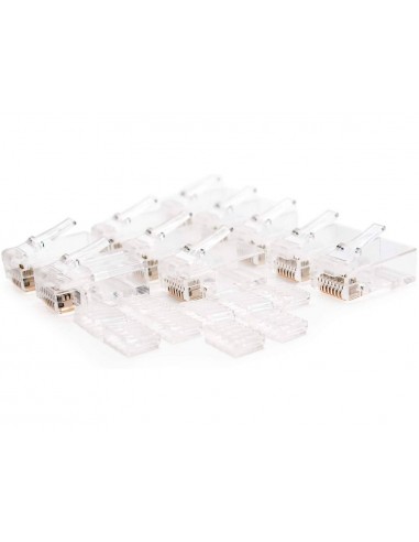 Conector nanocable rj45 8 hilos...