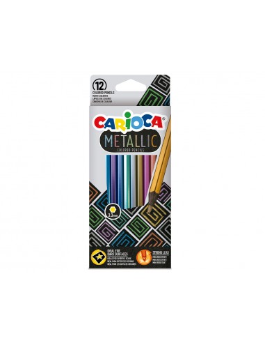 Lapices de colores carioca metallic...