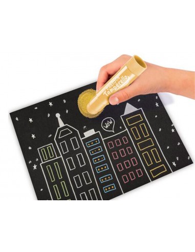 Set de dibujo carioca metallic pop up...