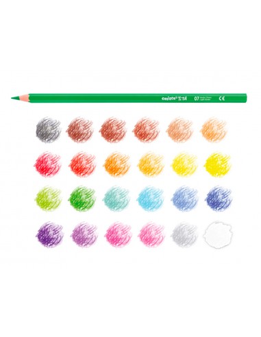 Lapices de colores carioca tita mina...