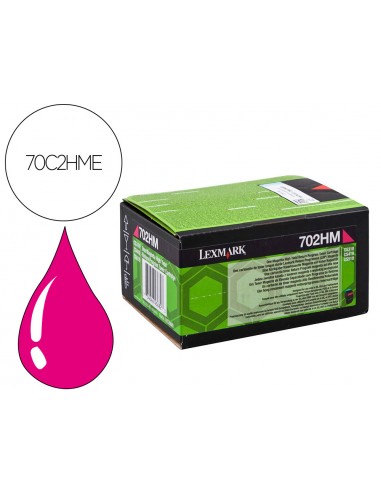 Toner lexmark laser 702hme cs310dn /...