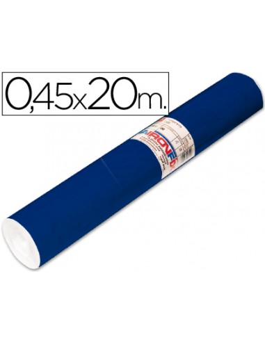 Rollo adhesivo aironfix unicolor azul...