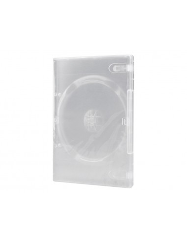 Caja dvd q-connect transparente pack...
