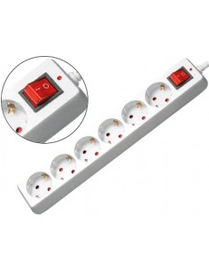 Regleta 6 tomas mediarange...