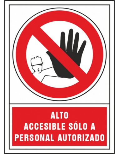 Pictograma syssa señal de prohibicion...