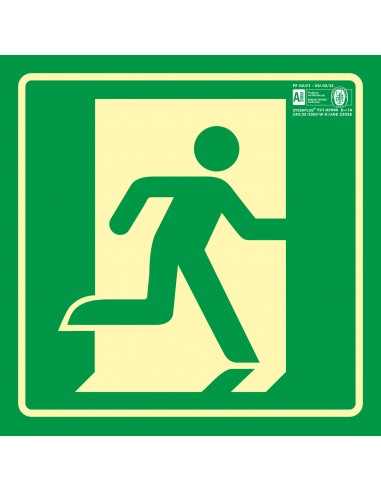 Pictograma syssa señal de salida de...