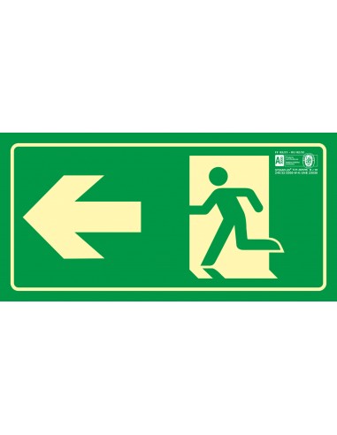 Pictograma syssa señal de salida...