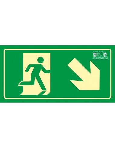 Pictograma syssa señal de salida...