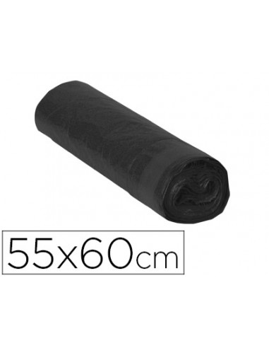 Bolsa basura domestica negra con...