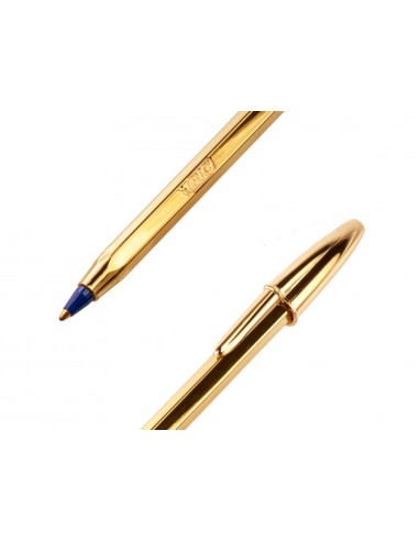 Boligrafo bic cristal celebration oro...