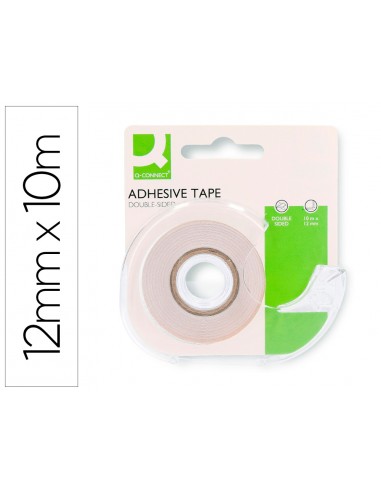 Cinta adhesiva q-connect doble cara...