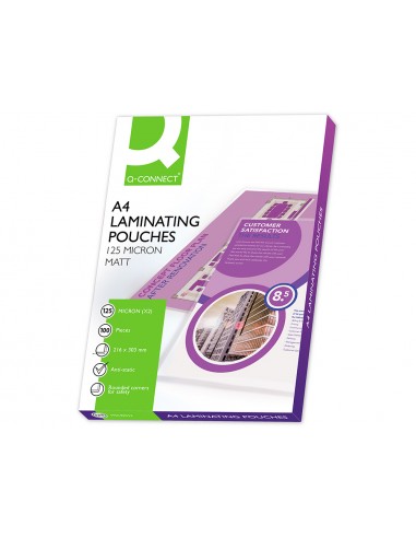 Bolsa de plastificar q-connect 303 x...