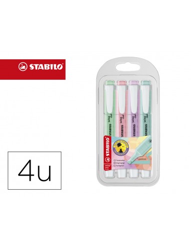 Rotulador stabilo fluorescente swing...