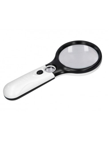 Lupa q-connect electrica aro abs 75...