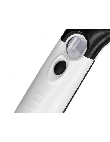 Lupa q-connect electrica aro abs 75...