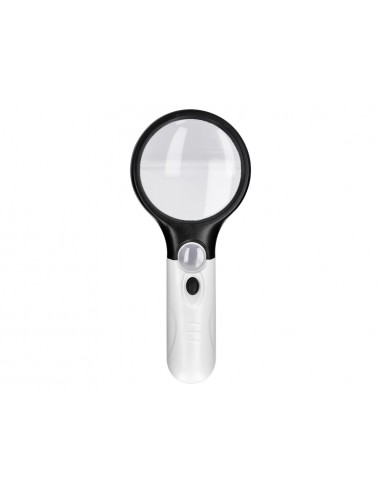 Lupa q-connect electrica aro abs 75...