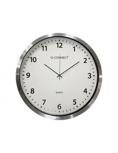 Reloj q-connect de pared plastico...