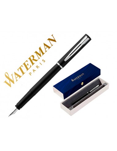 Pluma waterman allure laca negra en...
