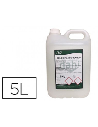Gel de manos dahi blanco nacarado...