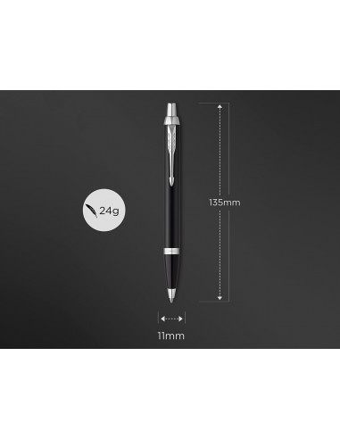 Boligrafo parker im essential negro...