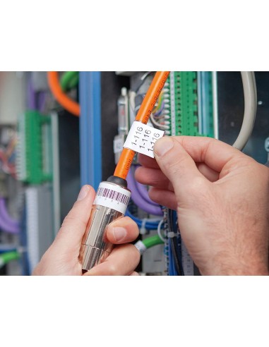 Cinta dymo vinilo blanco 19mm x 5,5mt...