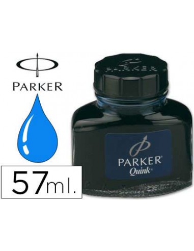 Tinta estilografica parker azul...