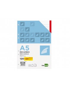 Recambio liderpapel a5 120... 2