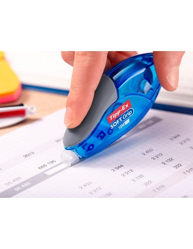 Corrector tipp-ex cinta soft grip 4,2...