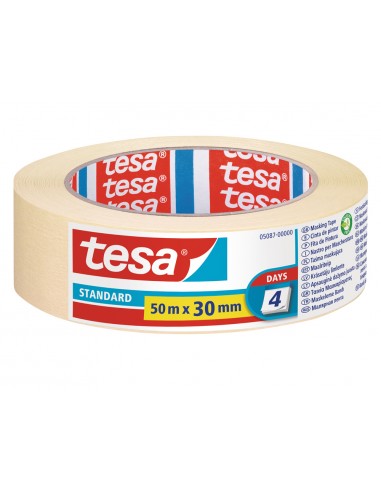 Cinta adhesiva tesa para pintor 50 mt...