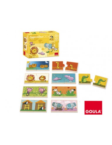 Puzle goula madera 20 piezas...