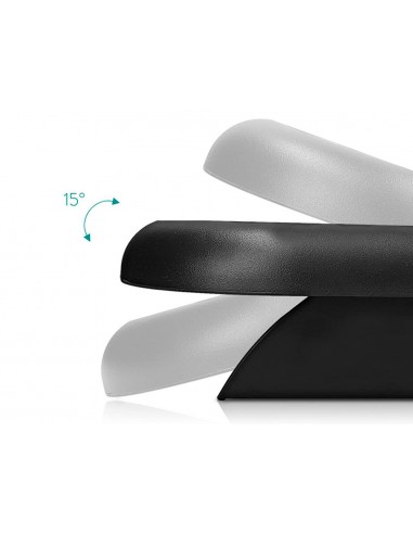 Reposapies plastico ajustable q-connect