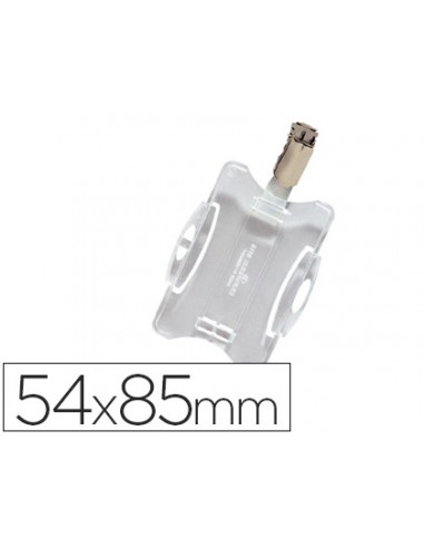 Identificador con pinza giratoria...