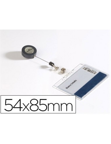 Identificador con cordon extensible...