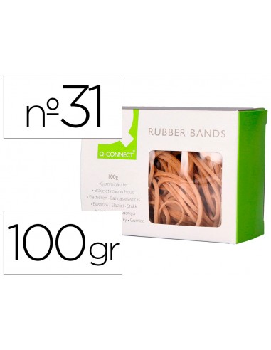 Gomillas elasticas q-connect 100 gr...