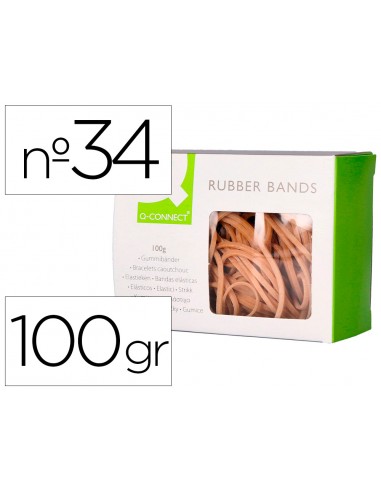 Gomillas elasticas q-connect 100 gr...