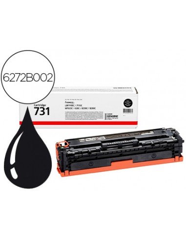 Toner canon 731 bk i-sensys lbp7100cn...